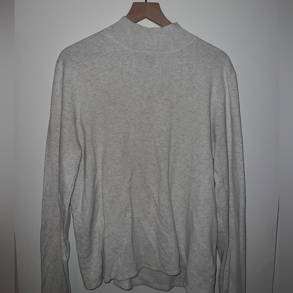 Mock neck sweater